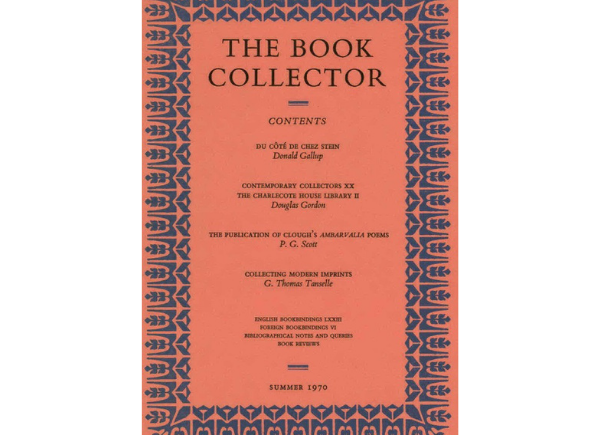Summer 1970 - Collecting Modern Imprints