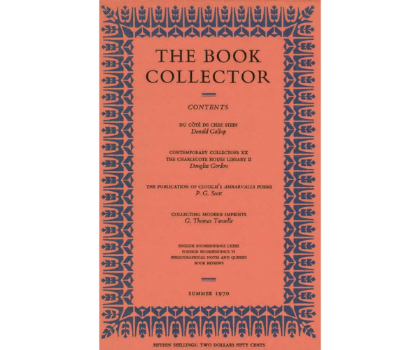 Summer 1970 - Collecting Modern Imprints